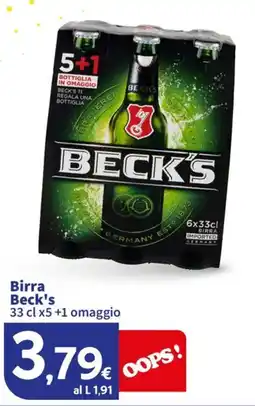 Sigma Birra Beck's offerta