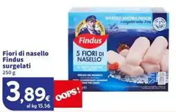 Sigma Fiori di nasello Findus surgelati offerta