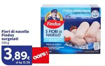 Sigma Fiori di nasello Findus surgelati offerta
