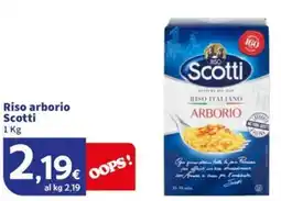 Sigma Riso arborio Scotti offerta
