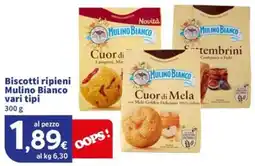 Sigma Biscotti ripieni Mulino Bianco offerta