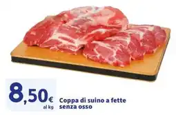 Sigma Coppa di suino a fette senza osso offerta