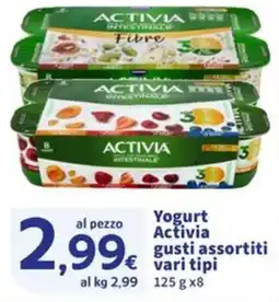Sigma Yogurt Activia offerta