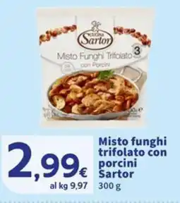 Sigma Misto funghi trifolato con porcini Sartor offerta