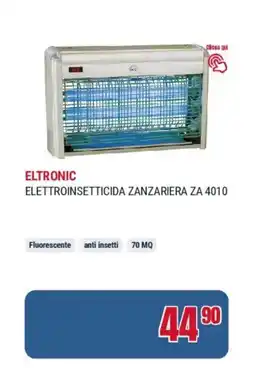 Trony Eltronic elettroinsetticida zanzariera ZA 4010 offerta