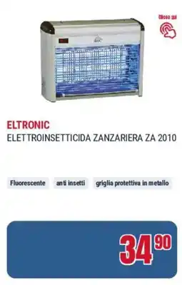 Trony Eltronic elettroinsetticida zanzariera ZA 2010 offerta
