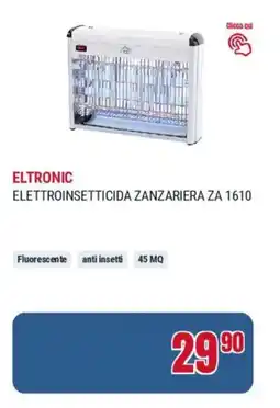 Trony Eltronic elettroinsetticida zanzariera ZA 1610 offerta