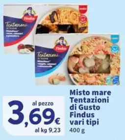 Sigma Misto mare Tentazioni di Gusto Findus offerta
