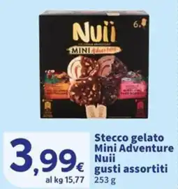 Sigma Stecco gelato Mini Adventure Nuii offerta