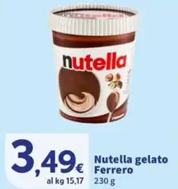 Sigma Nutella gelato Ferrero offerta