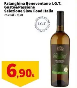 Sigma Falanghina Beneventano I.G.T. Gusto&Passione Selezione Slow Food Italia offerta