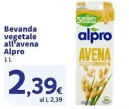 Sigma Bevanda vegetale all'avena Alpro offerta