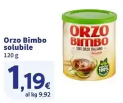Sigma Orzo Bimbo solubile offerta