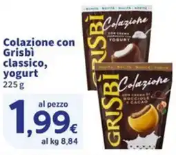 Sigma Colazione con Grisbì classico, yogurt offerta