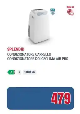 Trony Splendid condizionatore carrello condizionatore dolceclima air pro offerta