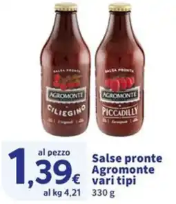 Sigma Salse pronte Agromonte offerta