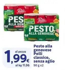 Sigma Pesto alla genovese Polli classico, senza aglio offerta