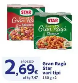 Sigma Gran Ragù Star offerta