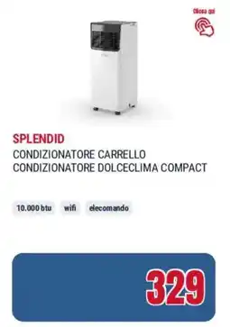 Trony Splendid condizionatore carrello condizionatore dolceclima compact offerta
