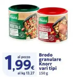 Sigma Brodo granulare Knorr offerta