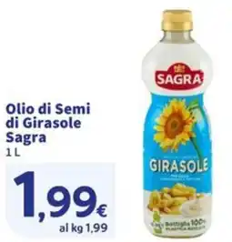 Sigma Olio di Semi di Girasole Sagra offerta
