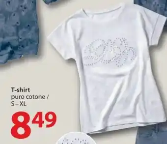 T-shirt puro cotone