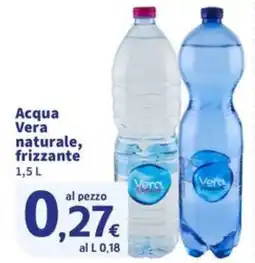 Sigma Acqua Vera naturale, frizzante offerta