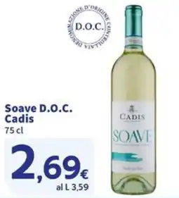 Sigma Soave D.O.C. Cadis offerta