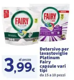 Sigma Detersivo per lavastoviglie Platinum Fairy offerta