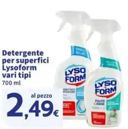 Sigma Detergente per superfici Lysoform offerta