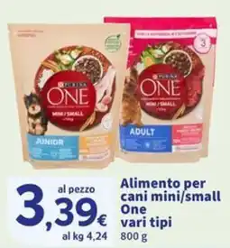 Sigma Alimento per cani mini/small One offerta