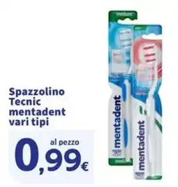 Sigma Spazzolino Tecnic mentadent offerta