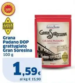 Sigma Grana Padano DOP grattugiato Gran Soresina offerta
