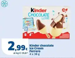 Sigma Kinder chocolate Ice Cream Ferrero offerta