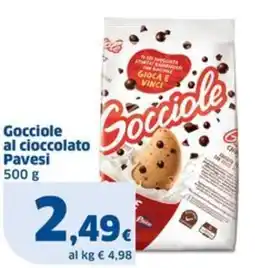 Sigma Gocciole al cioccolato Pavesi offerta