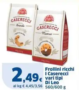 Sigma Frollini ricchi I Caserecci Di Leo offerta