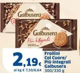 Sigma Frollini Col Cuore/ Più Integrali Galbusera offerta
