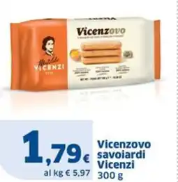 Sigma Vicenzovo savoiardi Vicenzi offerta