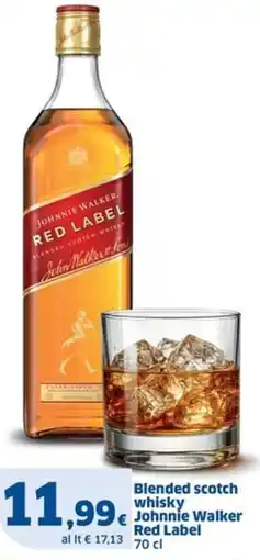 Sigma Blended scotch whisky Johnnie Walker Red Label offerta