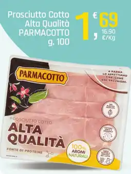 Supermercati Dok Prosciutto Cotto Alta Qualità PARMACOTTO offerta