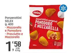 Supermercati Dok Panzerottini selex, mozzarella e pomodoro, prosciutto e mozzarella offerta