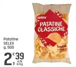 Supermercati Dok Patatine SELEX offerta