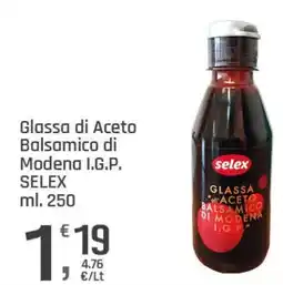 Supermercati Dok Glassa di Aceto Balsamico di Modena I.G.P. SELEX offerta