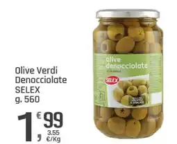 Supermercati Dok Olive Verdi Denocciolate SELEX offerta