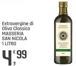 Supermercati Dok Extravergine di Oliva Classico MASSERIA SAN NICOLA offerta