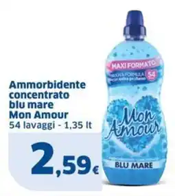 Sigma Ammorbidente concentrato blu mare Mon Amour offerta