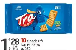 Supermercati Dok 10 Snack Trà GALBUSERA offerta