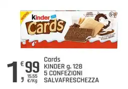 Supermercati Dok Cards KINDER offerta
