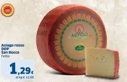 Sigma Asiago rosso DOP San Rocco offerta
