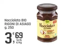 Supermercati Dok Nocciolata BIO RIGONI DI ASIAGO offerta